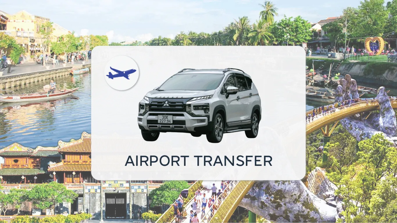 Shuttle service from Da Nang Airport to Hoi An